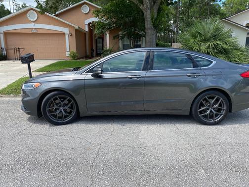 Gray 2018 Ford Fusion Sport