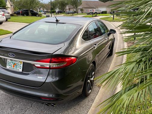 Gray 2018 Ford Fusion Sport