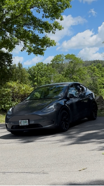 Gray 2021 Tesla Model Y Long Range