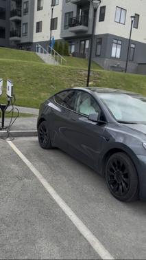 Gray 2021 Tesla Model Y Long Range