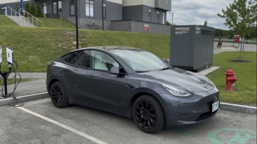 Gray 2021 Tesla Model Y Long Range