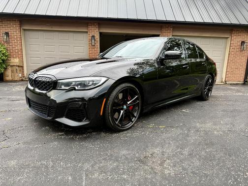 Black 2021 BMW M340 i xDrive