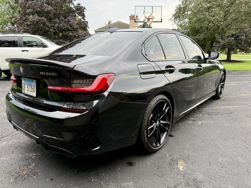 Black 2021 BMW M340 i xDrive
