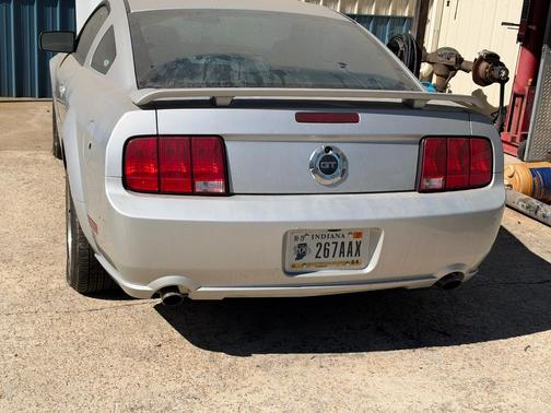 Silver 2005 Ford Mustang GT