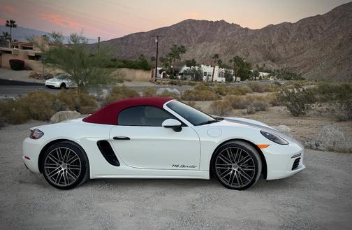 White 2024 Porsche 718 Boxster 718 Boxster