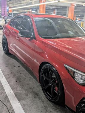 Red 2018 INFINITI Q50 3.0t Red Sport 400