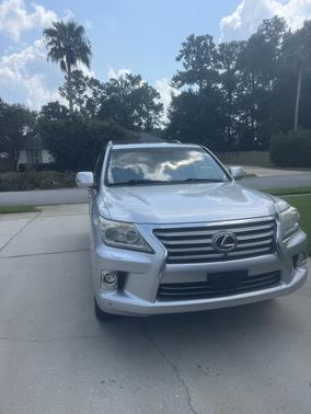 Silver 2015 Lexus LX 570 Base
