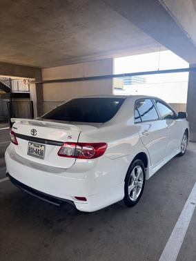 White 2013 Toyota Corolla S