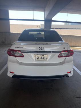 White 2013 Toyota Corolla S