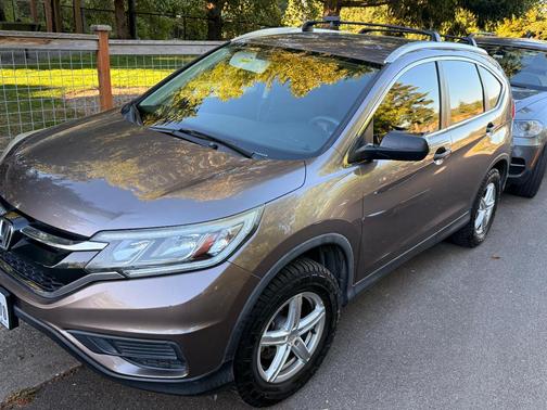 Brown 2015 Honda CR-V LX