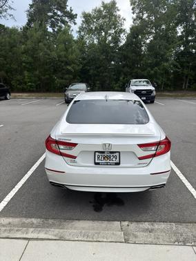 White 2019 Honda Accord Sport