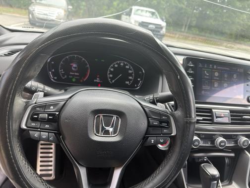 White 2019 Honda Accord Sport