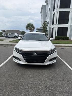White 2019 Honda Accord Sport
