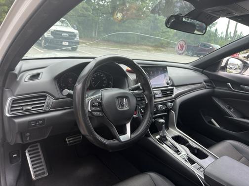 White 2019 Honda Accord Sport