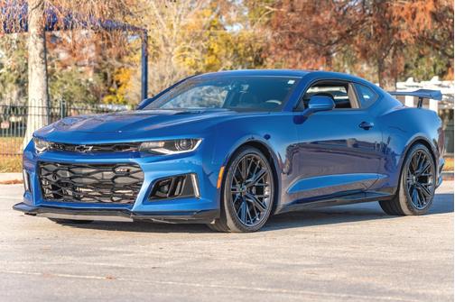 Blue 2021 Chevrolet Camaro ZL1