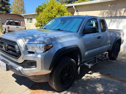 Silver 2022 Toyota Tacoma SR