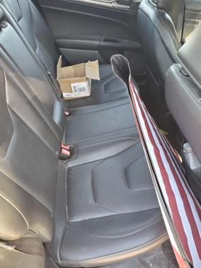 Red 2016 Ford Fusion Titanium