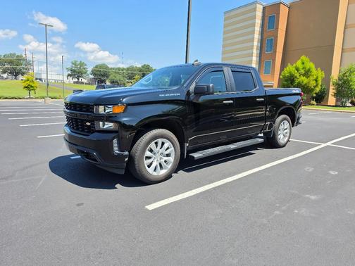 Black 2021 Chevrolet Silverado 1500 Custom
