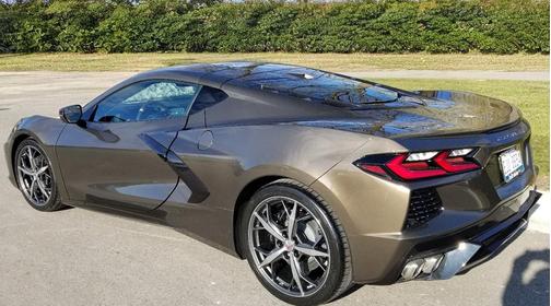 Brown 2021 Chevrolet Corvette Stingray w/2LT