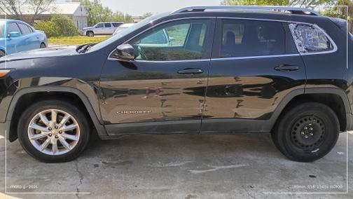 Black 2015 Jeep Cherokee Limited