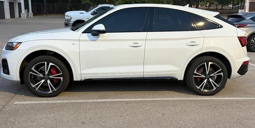White 2025 Audi Q5 Sportback S Line Premium Plus