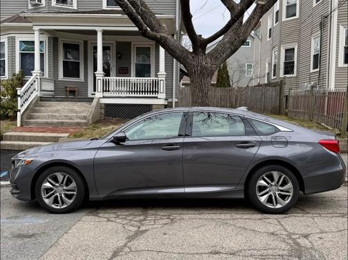 Gray 2018 Honda Accord LX