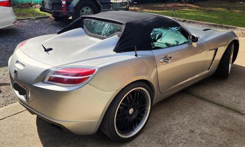 Silver 2007 Saturn Sky Red Line