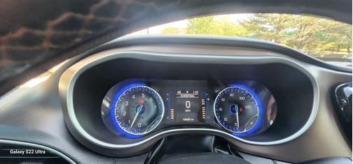 Blue 2018 Chrysler Pacifica Touring-L