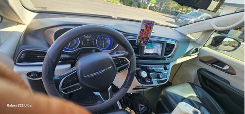 Blue 2018 Chrysler Pacifica Touring-L