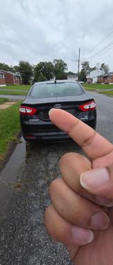 Black 2014 Ford Fusion Hybrid SE