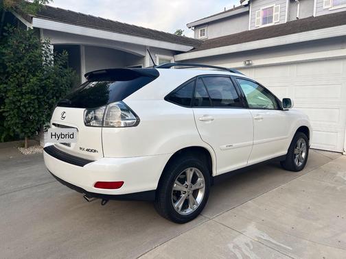 White 2007 Lexus RX 400h Base