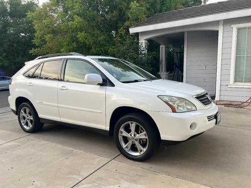 White 2007 Lexus RX 400h Base