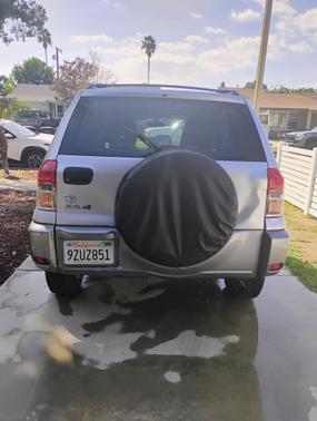 Silver 2003 Toyota RAV4 Base