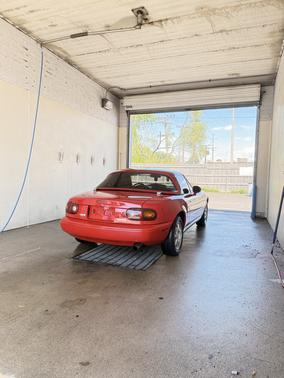 Red 1994 Mazda MX-5 Miata M Edition