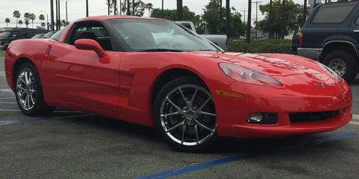 Red 2013 Chevrolet Corvette Base