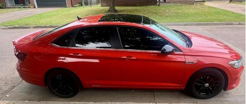 Orange 2020 Volkswagen Jetta 1.4T R-Line