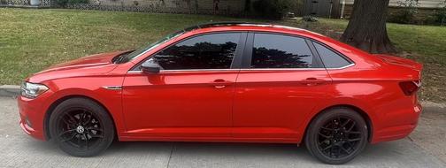 Orange 2020 Volkswagen Jetta 1.4T R-Line