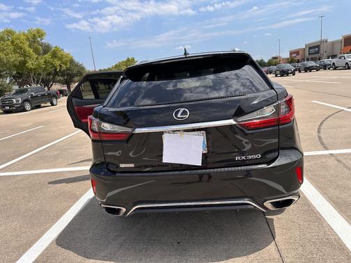 Black 2018 Lexus RX 350 F Sport