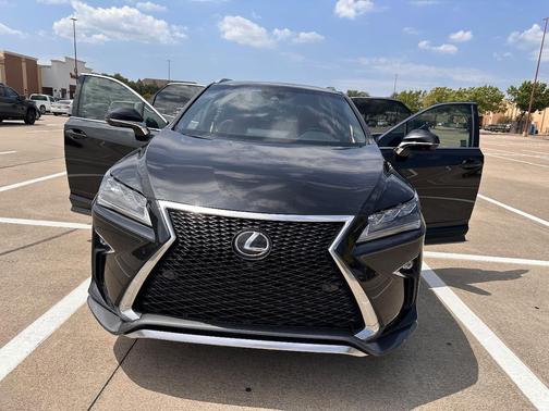 Black 2018 Lexus RX 350 F Sport
