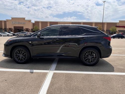 Black 2018 Lexus RX 350 F Sport