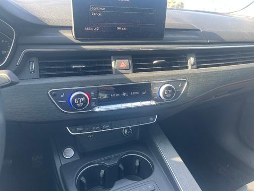 Black 2018 Audi A4 2.0T Tech ultra Premium
