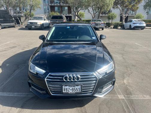 Black 2018 Audi A4 2.0T Tech ultra Premium