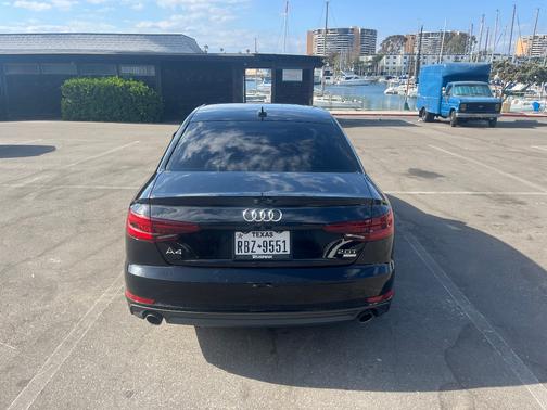 Black 2018 Audi A4 2.0T Tech ultra Premium