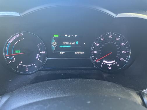 Silver 2015 Kia Optima Hybrid Base