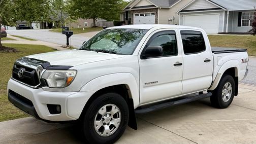 White 2015 Toyota Tacoma PreRunner