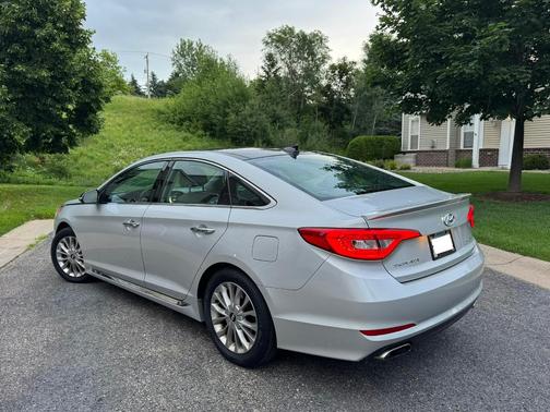 Silver 2015 Hyundai SONATA Limited