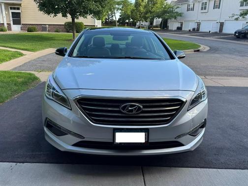 Silver 2015 Hyundai SONATA Limited