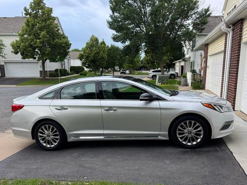Silver 2015 Hyundai SONATA Limited