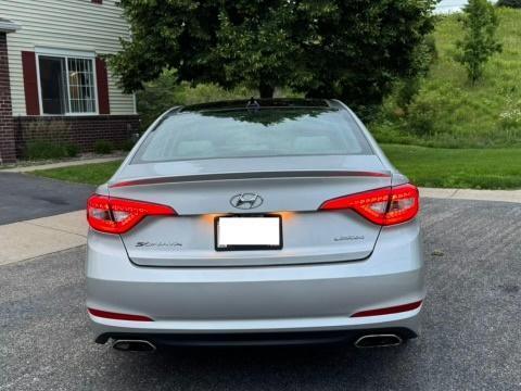 Silver 2015 Hyundai SONATA Limited