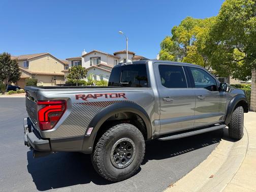 Gray 2025 Ford F-150 Raptor